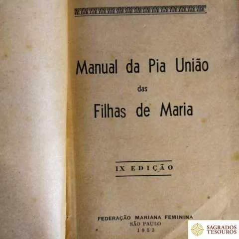 Manual da Pia União das Filhas de Maria