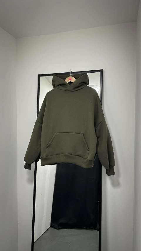 BUZO BASICO VERDE MILITAR - comprar online