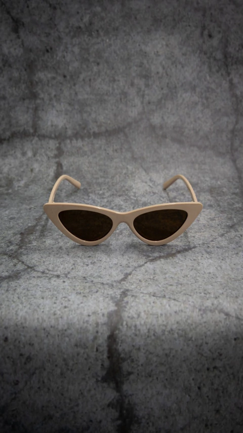 Gafas CAT EYE - Beige mate - comprar online