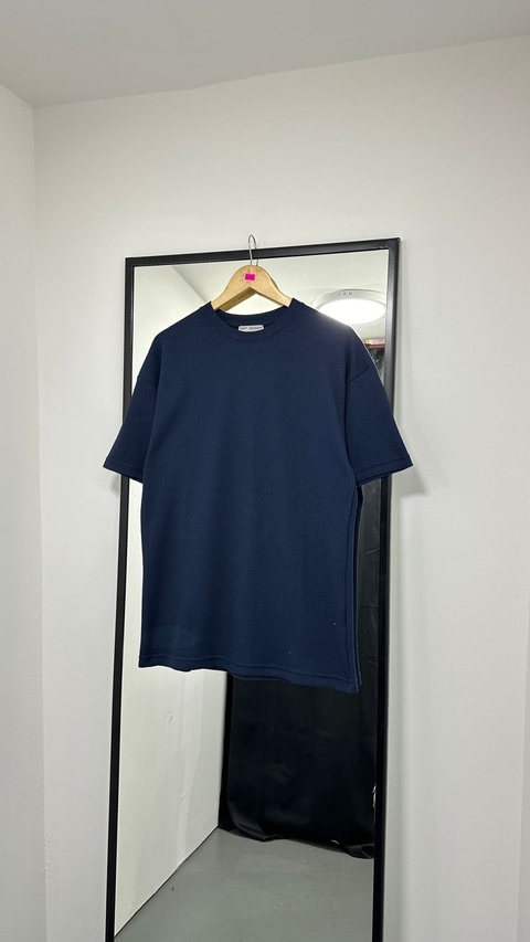 Remera Panal Azul RegularFit