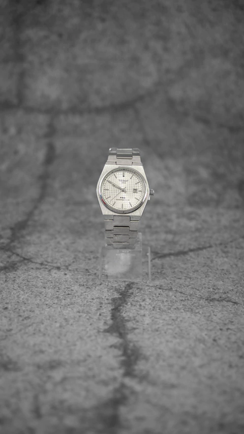RELOJ VINTAGE 03 PLATA/BLANCO - comprar online