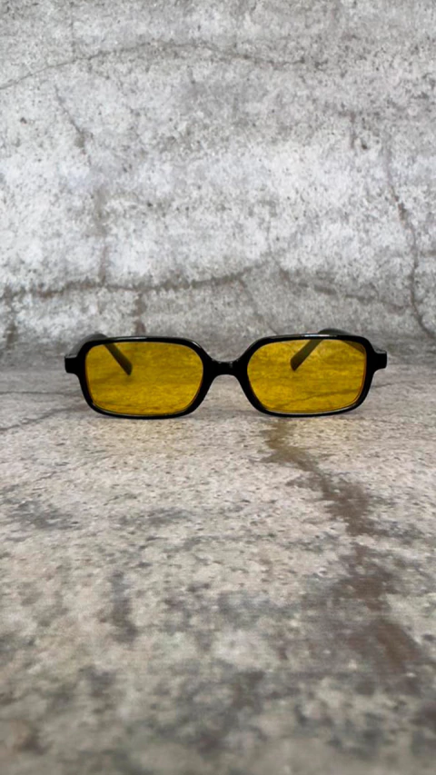 Gafas Rec Regard - Negro/Amarillo - comprar online