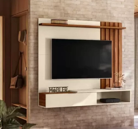 Painel para TV até 70 Polegadas Ripado Vegas