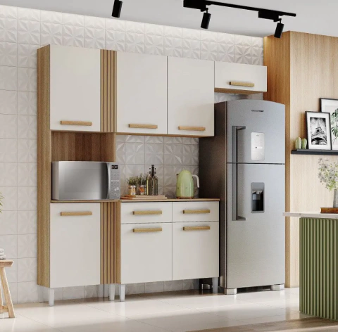 Armário Cozinha Juma 4 Peças - comprar online