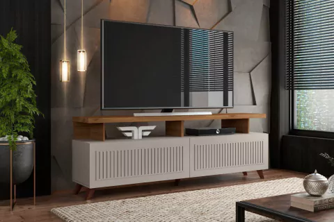 Rack Bancada Londres P/ Tv 65 Polegadas 1,80m