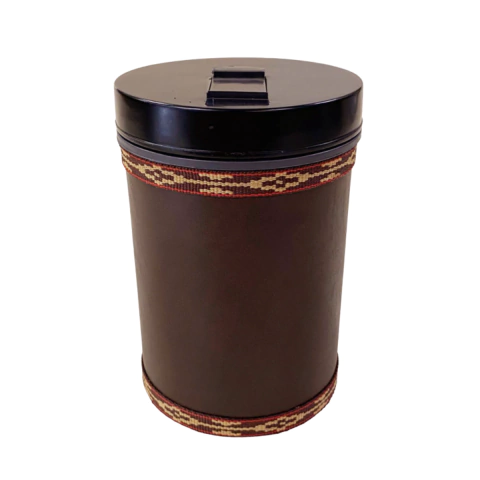 Porta Erva-mate Forrado em Courino 250g - comprar online