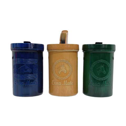 Porta Erva-mate Pintado Estampa Cavalo Tradição 250g - comprar online