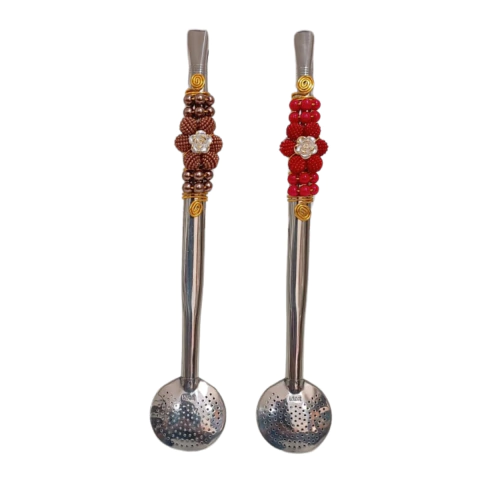 Bomba Inox Trabalhada Pérola Bojo Fixo Sortida