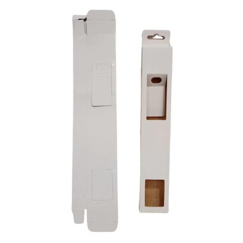 Caixa Branca para Armazenamento de Bomba de Chimarrão