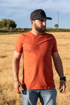 Camiseta Masculina Tatanka ferrugem silk em alto relevo ferrugem REF 264 - comprar online