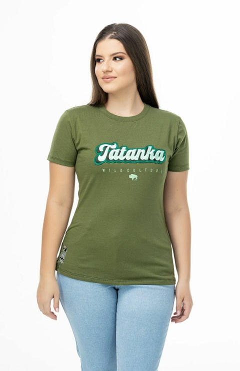 Camiseta Feminina Tatanka Bordada Wild Culture REF 021 - comprar online