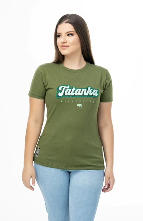 Camiseta Feminina Tatanka Bordada Wild Culture REF 021 - comprar online