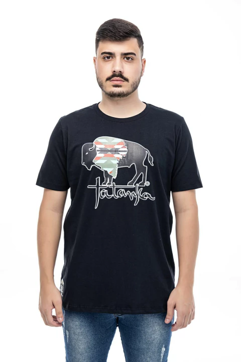 Camiseta Logo Preta Tatanka - comprar online