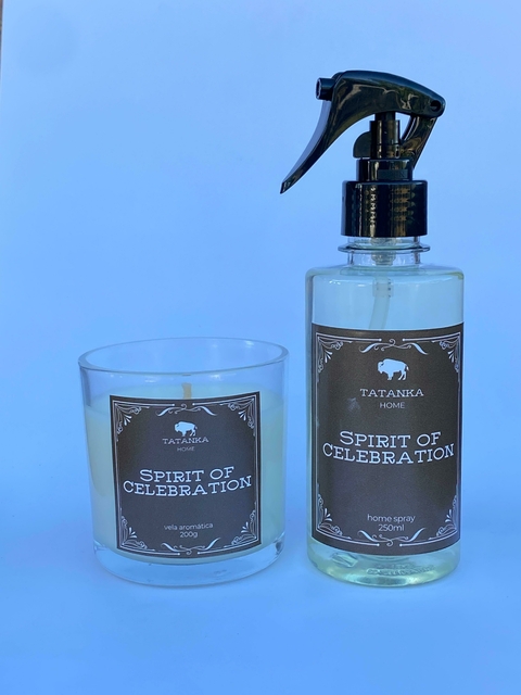 KIT Vela aromática + Home Spray Spirit of Celebration - comprar online