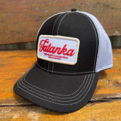 Boné Tatanka preto com patch silkada na frente e tela branca REF 125 - comprar online