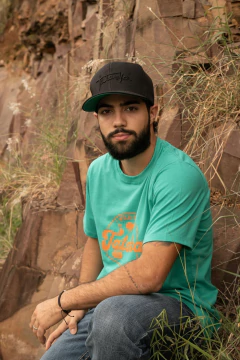 Camiseta Masculina Tatanka Verde Água silkada REF272 - Tatanka Clothes