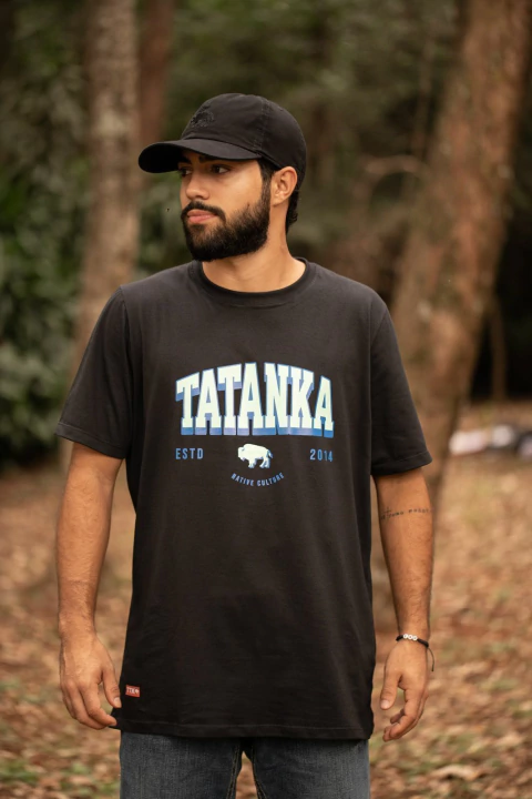 Camiseta Masculina Tatanka Preta Silkada REF267 - comprar online
