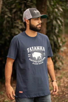 Camiseta Masculina Tatanka Azul Marinho Silkada REF265 na internet
