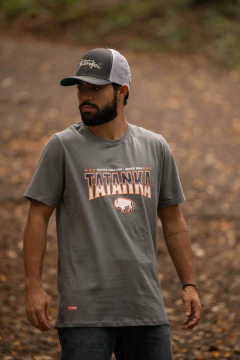 Camiseta Masculina Tatanka Cinza Silkada REF271 - comprar online