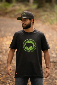 Camiseta Masculina Tatanka Preta Silkada REF270 - comprar online