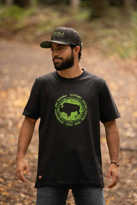 Camiseta Masculina Tatanka Preta Silkada REF270 - comprar online