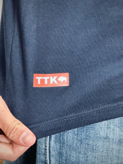 Camiseta Masculina Tatanka Azul Marinho silk em alto relevo Azul Marinho REF 281 na internet