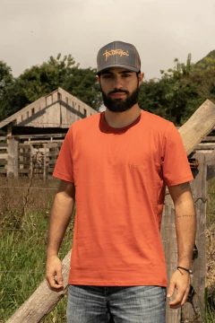 Camiseta Básica Masculina Tatanka Ferrugem REF19 - comprar online