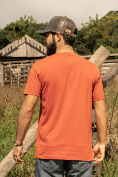Camiseta Básica Masculina Tatanka Ferrugem REF19 - Tatanka Clothes