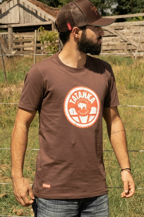 Camiseta Masculina Tatanka Marrom Silkada REF277 - comprar online