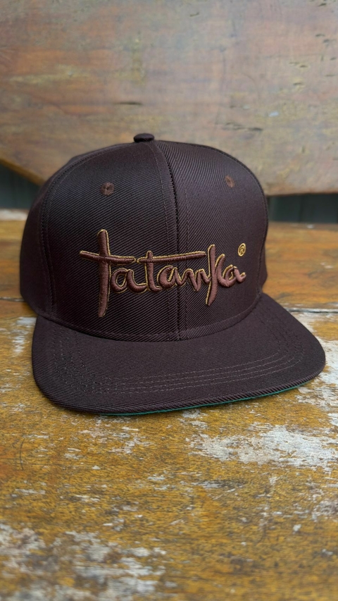 Boné Tatanka marrom bordado marrom e contorno caramelo REF 147 - comprar online