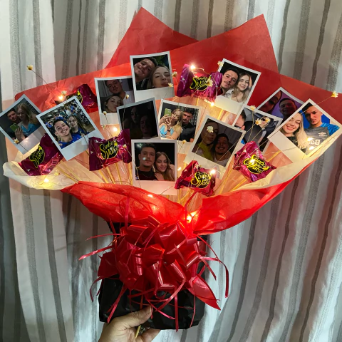 Buquê de Polaroides