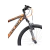 BICICLETA OLMO WISH 260 VB DAMA NEGRO/NARANJA ROD26 DISCOS 16. - DONIDEA - Tienda de electrodomésticos e informática.