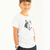 Remera Niño LOBO Mens Sana Blanca