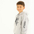 Buzo Niño LOBO Mens Sana Gris - comprar online