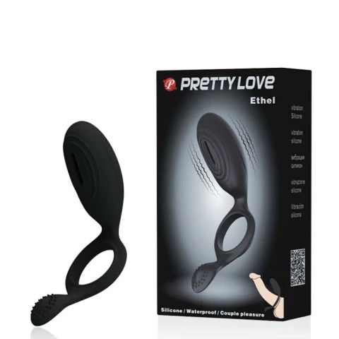Anel Peniano com estimulador vibratório - Pretty Love Ethel na internet