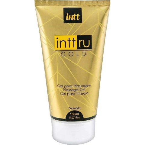 Gel para massagem nuru desenvolvido a base de algas -150ml Intt Ru Gold - comprar online