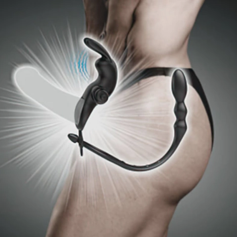 Anel peniano com 12 vibrações, estimulador de clitóris e próstata - PRETTY LOVE - comprar online