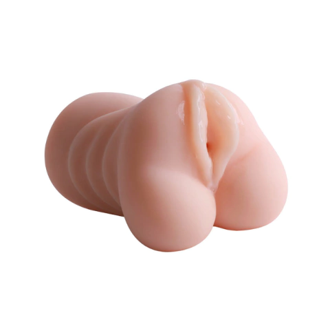 Masturbador realístico com textura interna - Vagina-Secretária Youvibe 13 x 3,5 cm