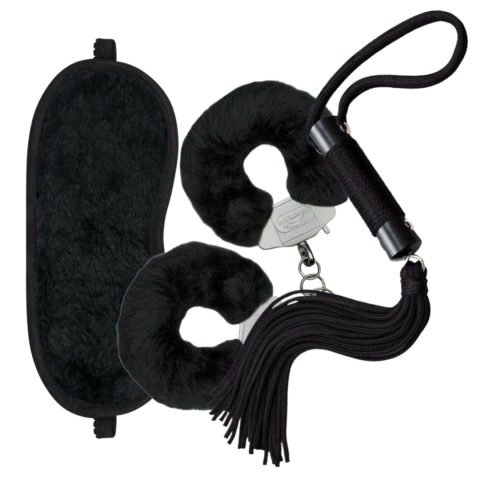 Kit jogos da dominação - 3 Itens preto