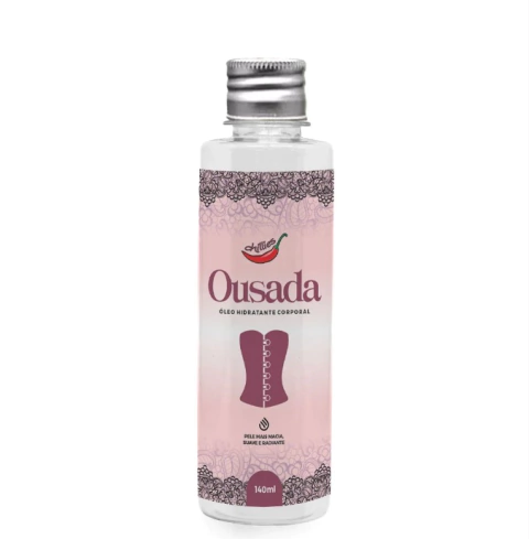 Óleo para massagem hidratante - Ousada 140ml Chillies