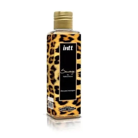 Óleo de massagem afrodisíaco - Animals e sauvage 130ml Intt - comprar online