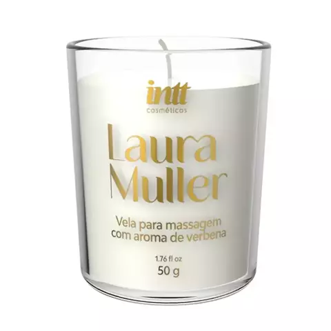 Vela de massagem com aroma de verbena by Laura Muller