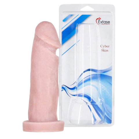 Prótese realística em cyber 17 x 4,2 - Êxtase