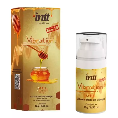 Vibration Excitante Unissex com intenso efeito de Vibração e sabor - Intt