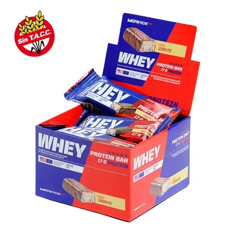 Barritas Mervick 15g proteina Caja 12 unidades