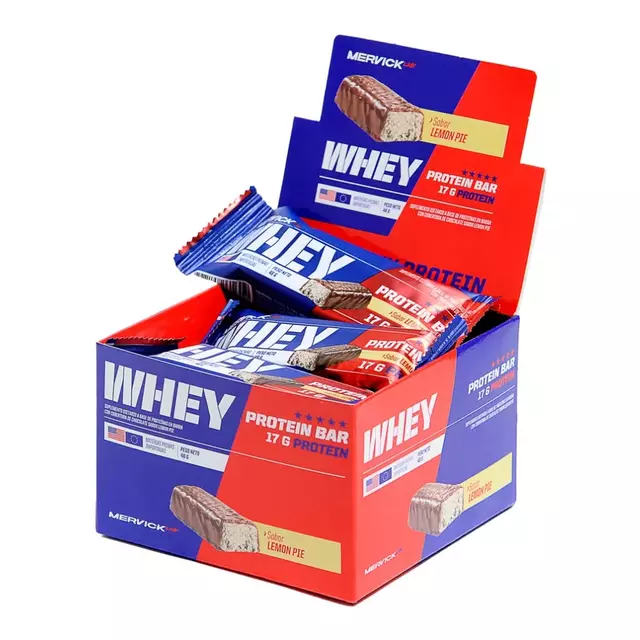 Barritas Mervick 15g prote&iacute;na caja x12