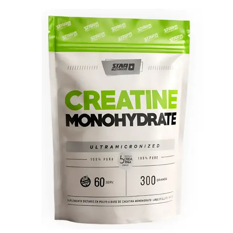 Creatina Star Nutrition Monohidrato 300g Bolsa