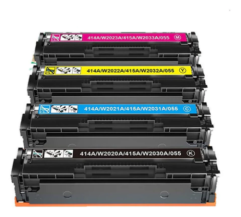 Pack 4 Toner 414a Pro M454 M479 W2020 Alternativo Con Chip