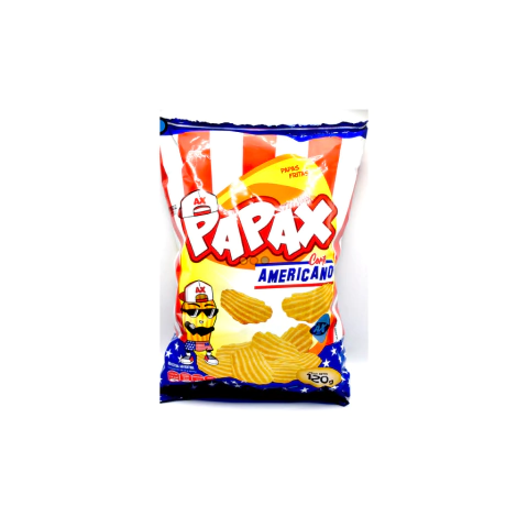 Snacks Papax Papas Fritas Corte Americano 120 Grs - comprar online