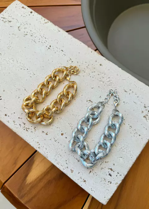 Pulseira Corrente Riscos